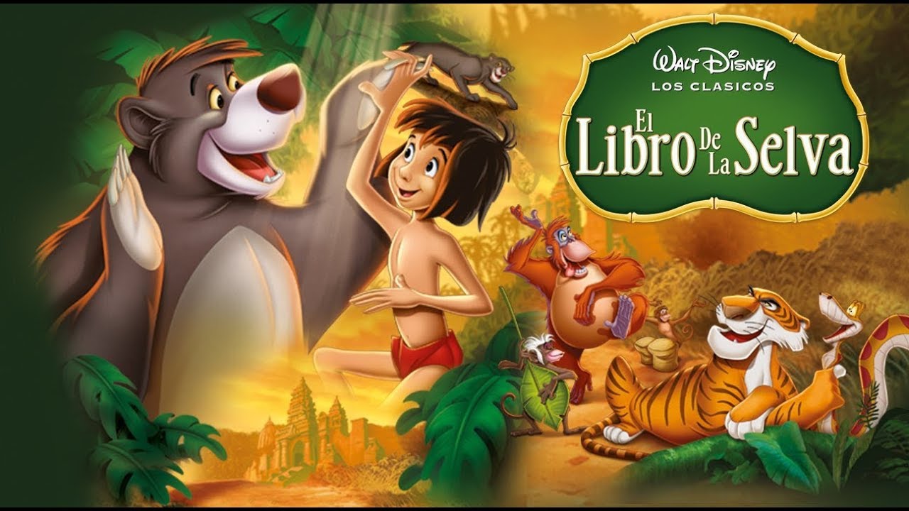 Cuento del Libro de la Selva de Disney en HD Castellano 