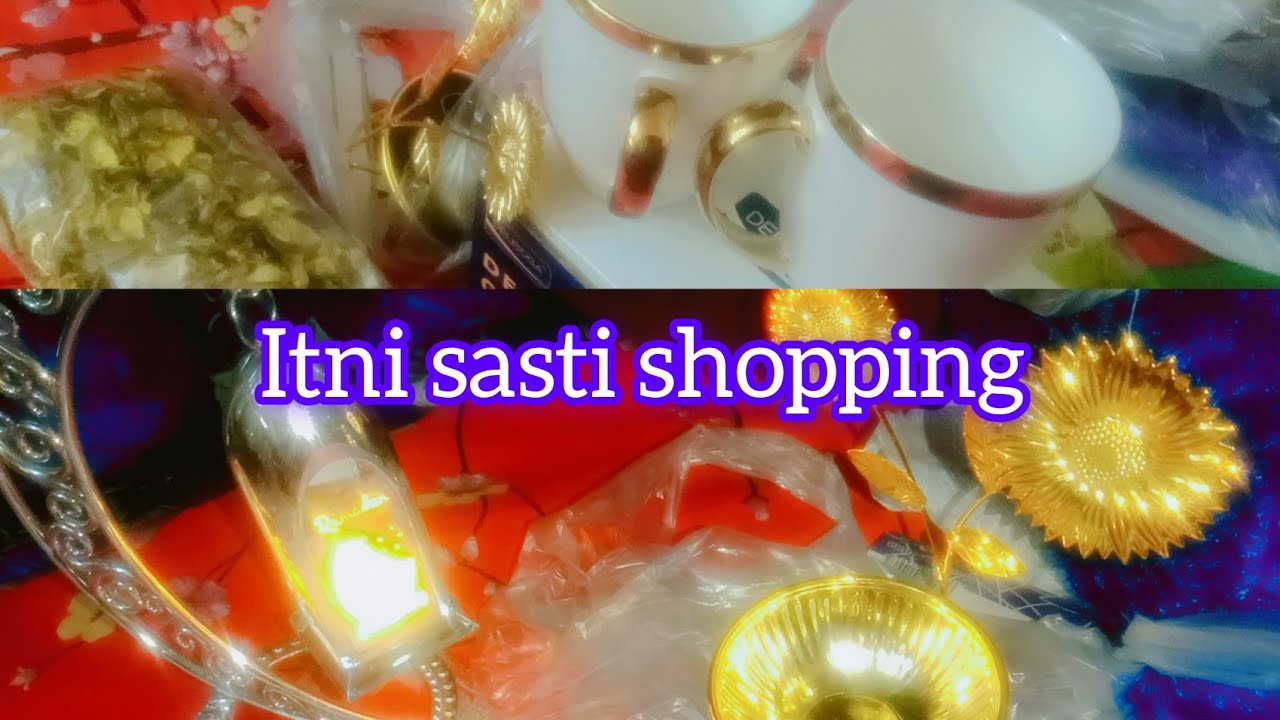 Itni sasti shopping 😯😯 pahli bar kuch Aesa mila