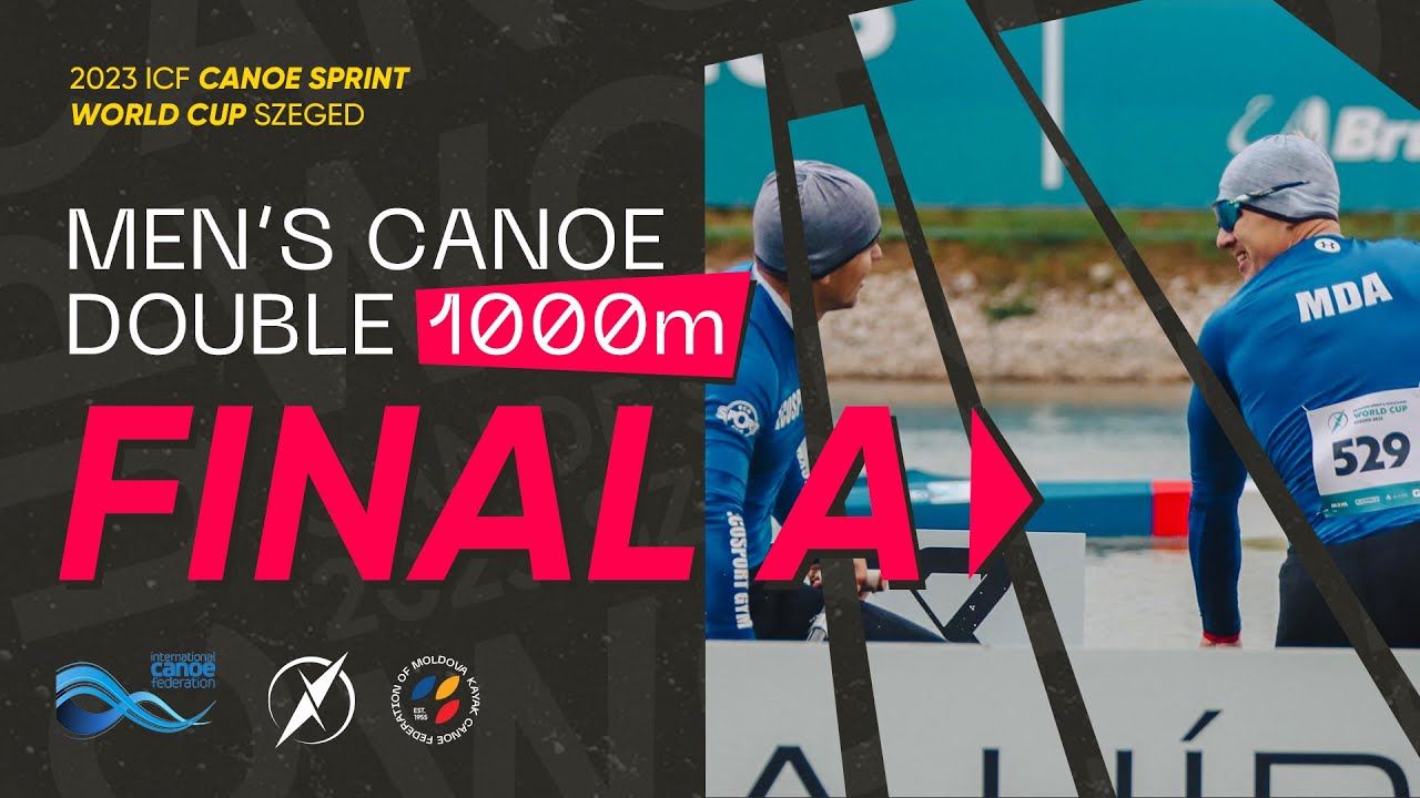 C2 1000m Final A | 2023 ICF CANOE SPRINT WORLD CUP SZEGED