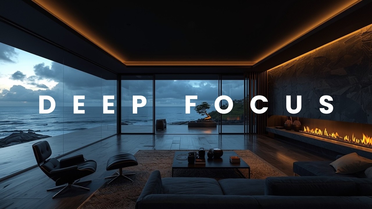 Deep House for Work ☕ 2 Hour Focus Music to Stay Productive