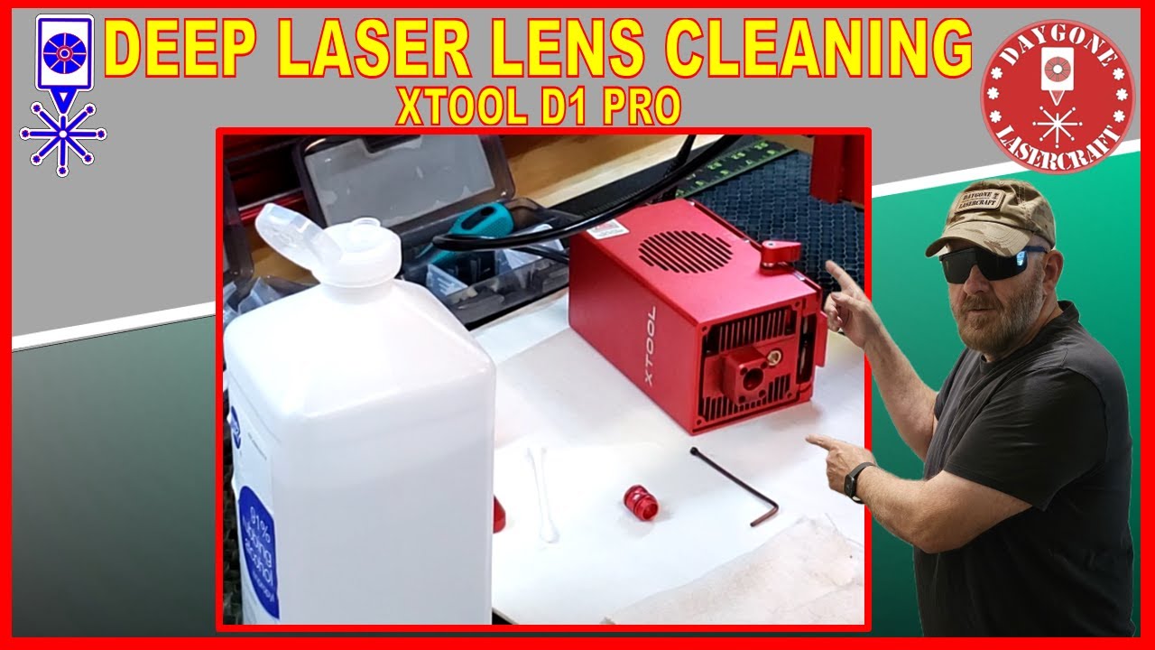 Deep Lens Cleaning | XTOOL D1 Pro Laser