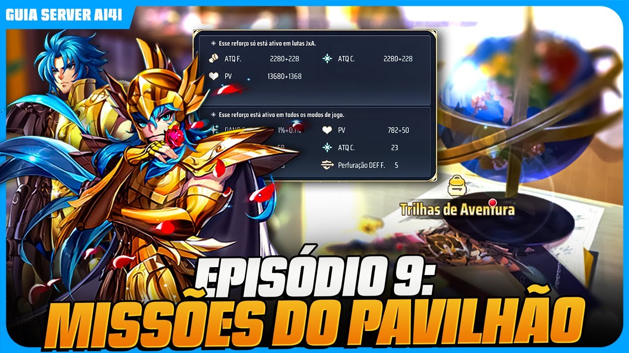 ✍🏻 GUIA DE INICIANTES 2024 - SERV. A141 - EPISÓDIO 9: MISSÕES E BÔNUS DO PAVILHÃO! ✍🏻