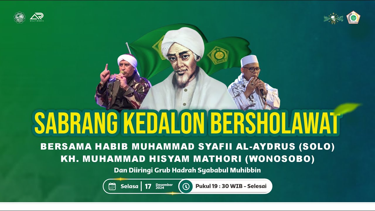 [LIVE] SABRANG KEDALON BERSHOLAWAT | Habib Muhammad Syafii Al-Aydrus & KH. Hisyam Mathori