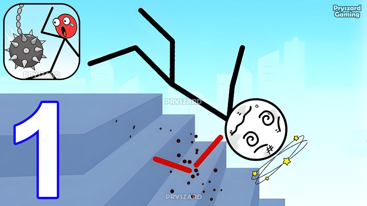 Stickman Ragdoll Break: Kick Loser - Gameplay Walkthrough Part 1 Level 1-100 - Android Gameplay