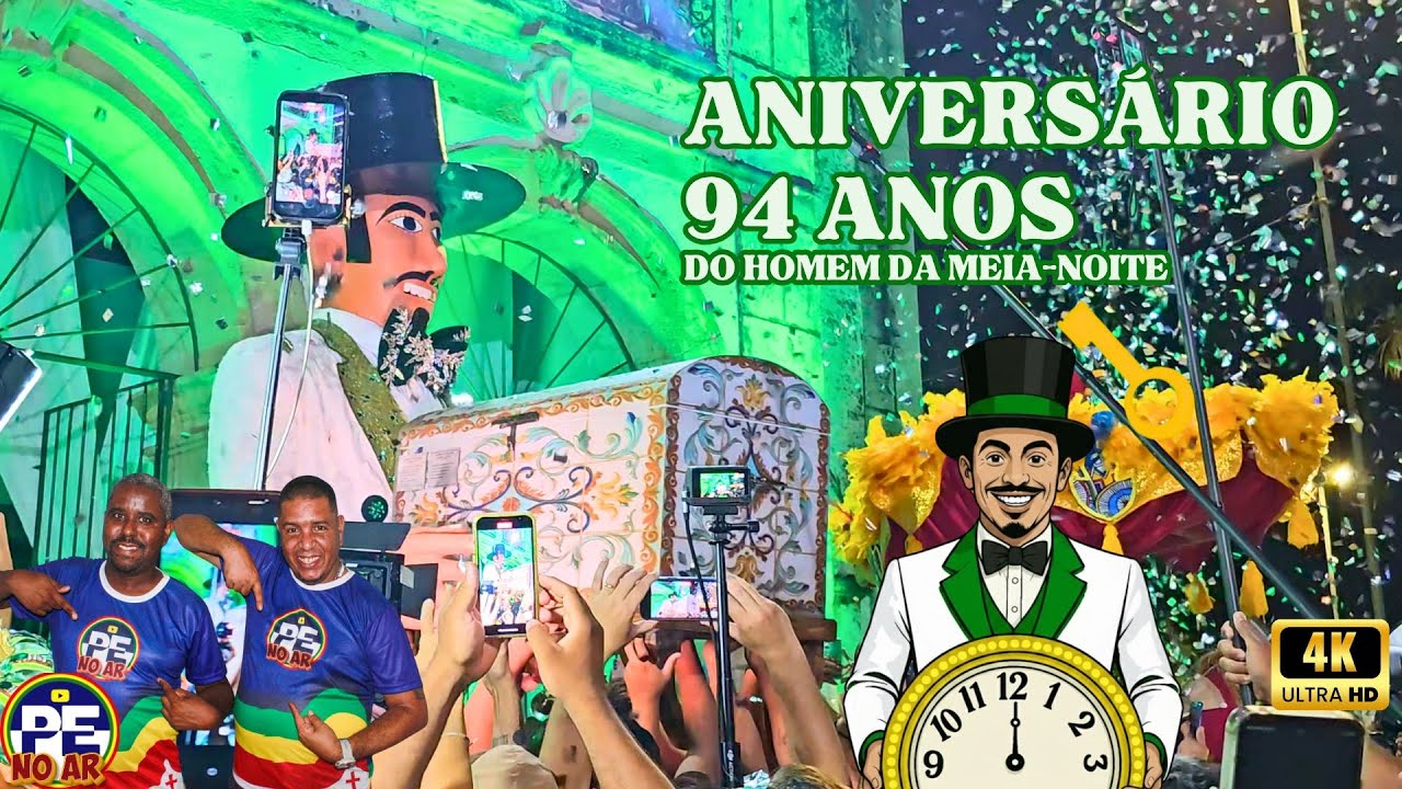[PRÉVIAS 2026] 94 ANOS DO GIGANTE! BOLO, PARABÉNS E O NOVO TRAJE DO HOMEM DA MEIA-NOITE (4K)