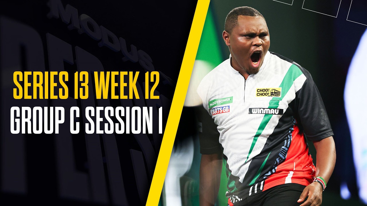 EPIC DARTS ACTION! 🎯💥| Live Darts |  Series 13 Week 12 | Group C Session 1