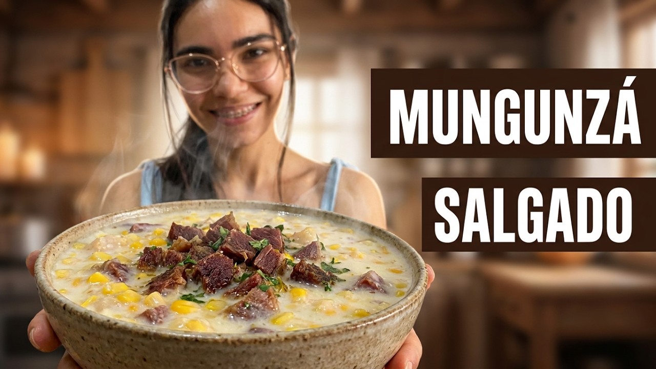 RECEITA MUNGUNZÁ CREMOSO | COMO FAZER #receitas #viral 