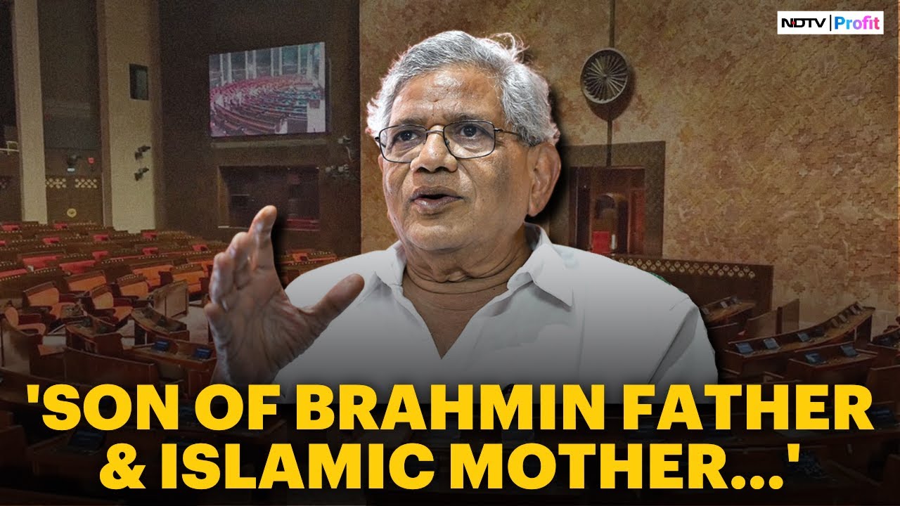 Sitaram Yechury's Farewell Speech From 2017 In Rajya Sabha Goes Viral