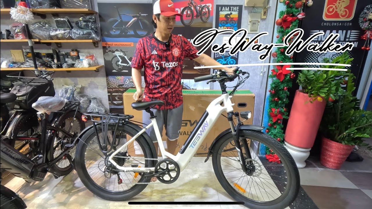 Mẫu Xe đạp #TESWAY #Walker của năm 2025 đẹp Trợ lực điện 48v 27.5