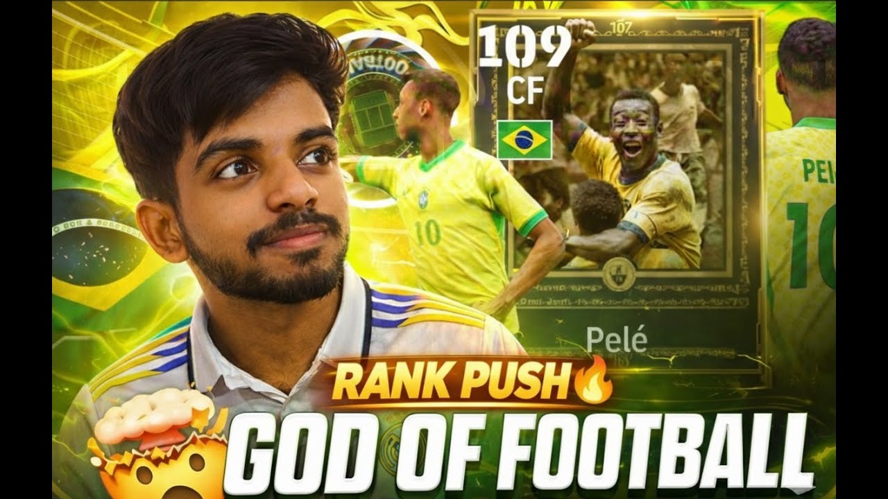 Going LIVE with Pelé  in Divison Push 🚀  #eFootball #RankPush #funn #Live 🔴