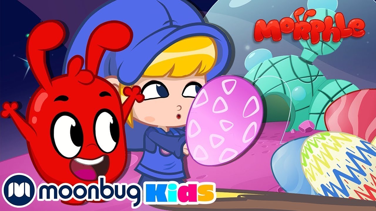 Easter Egg Hunt in Space | Morphle | Animals for Kids | Animal Cartoons | Funny Cartoons |