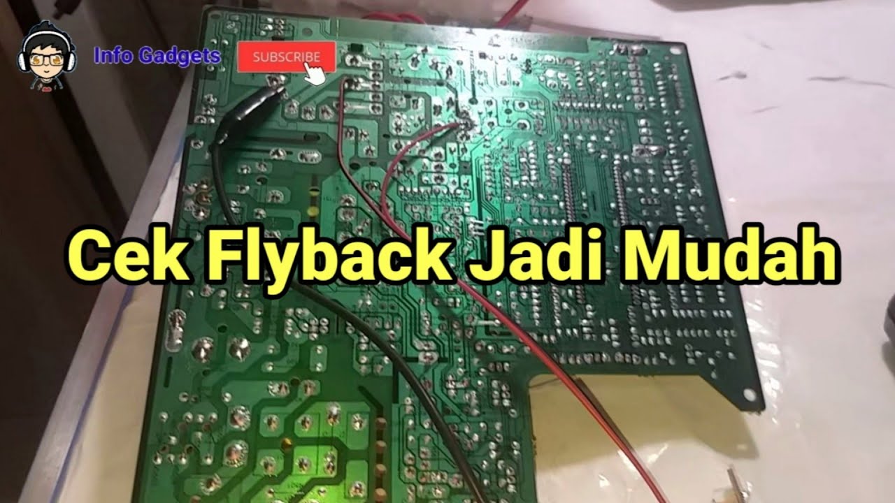 TRIK Cara Cek Flyback di PCB Mesin TV