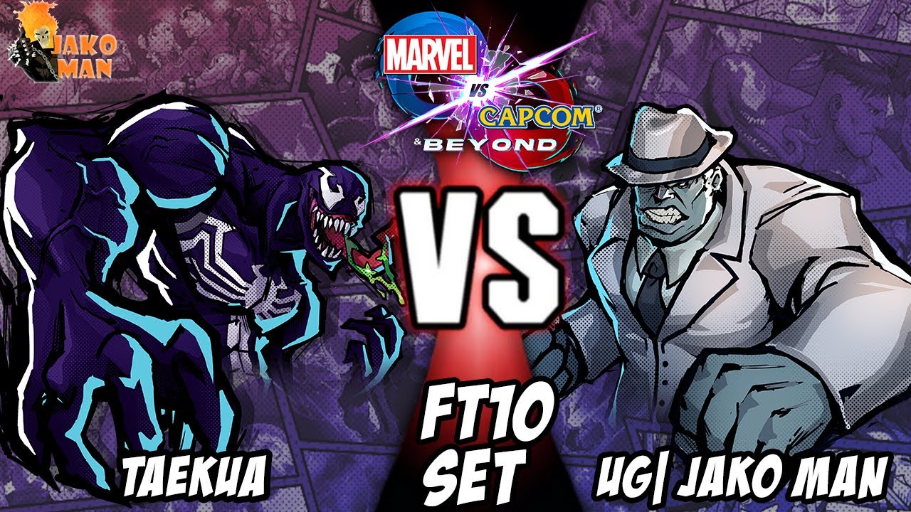 MVCI Beyond FT10 Set - Taekua (Spider-Man/Venom) VS UG| Jako Man (Hulk/Nemesis)