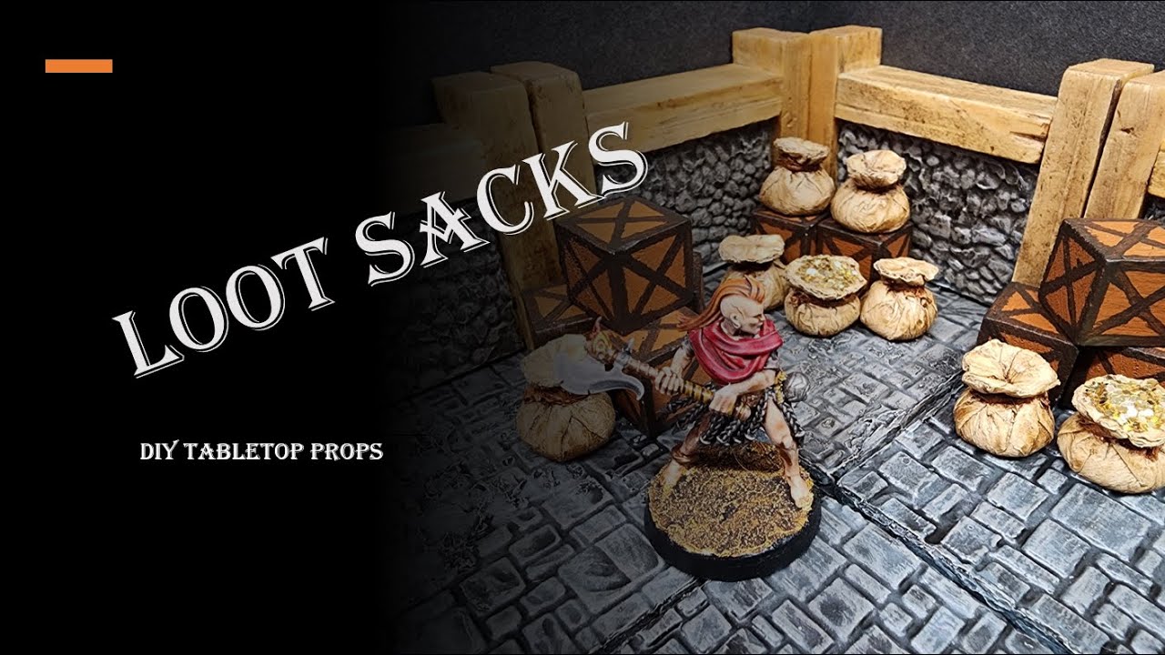 DIY Tabletop Loot Sacks