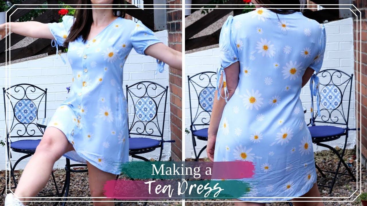 How to Make a Tea Dress | Making the Etoile Dress by French Poetry | Me Made Wardrobe