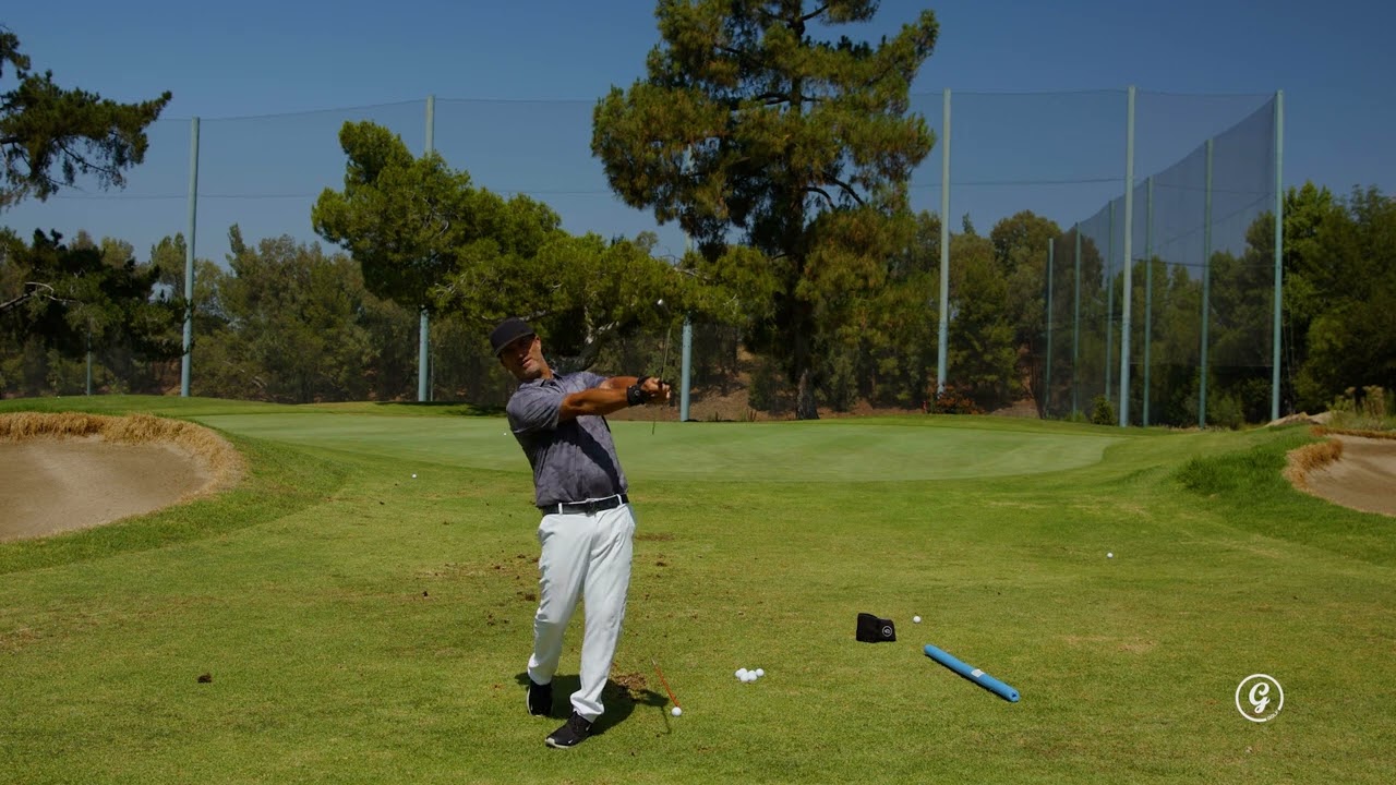 Stick n' Shaft / GSnap Trail Hand Golf Drill