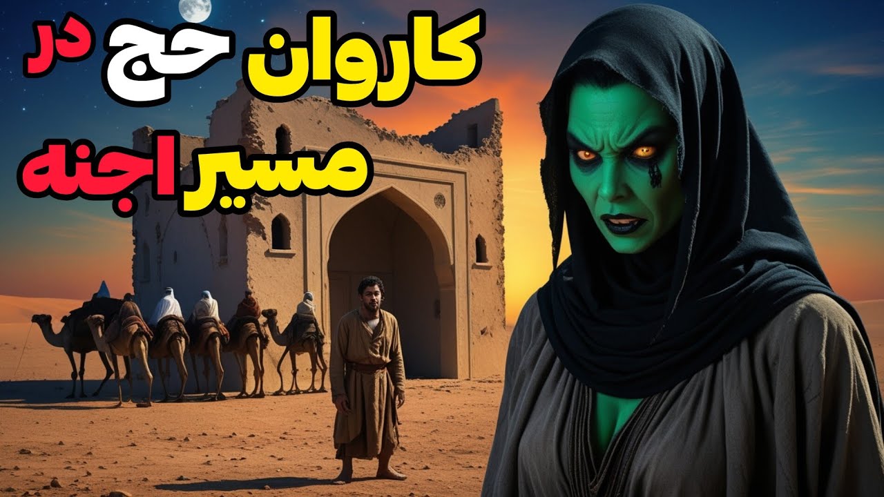 داستان ترسناک کاروان حج در مسیر اجنه: مردی که پیش نماز اجنه شد