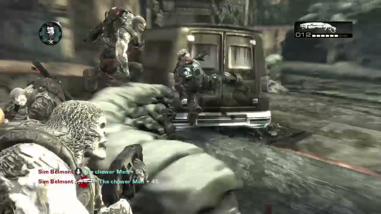 Gears Of War 2 Devoties VS xUnholyPuppetsx, Exceed xD, The chower Men, Dylan hallo