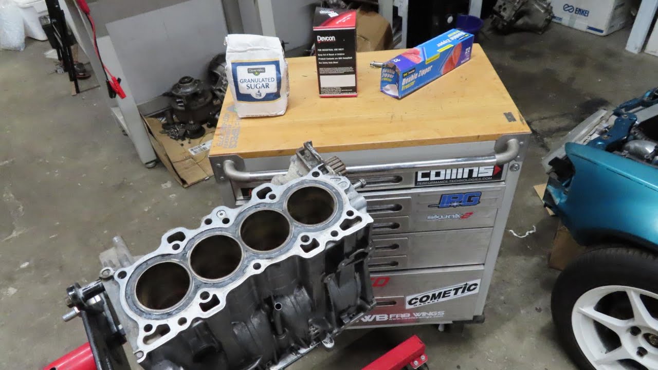 How To DEVCON Fill Your Honda Engine for High Horsepower