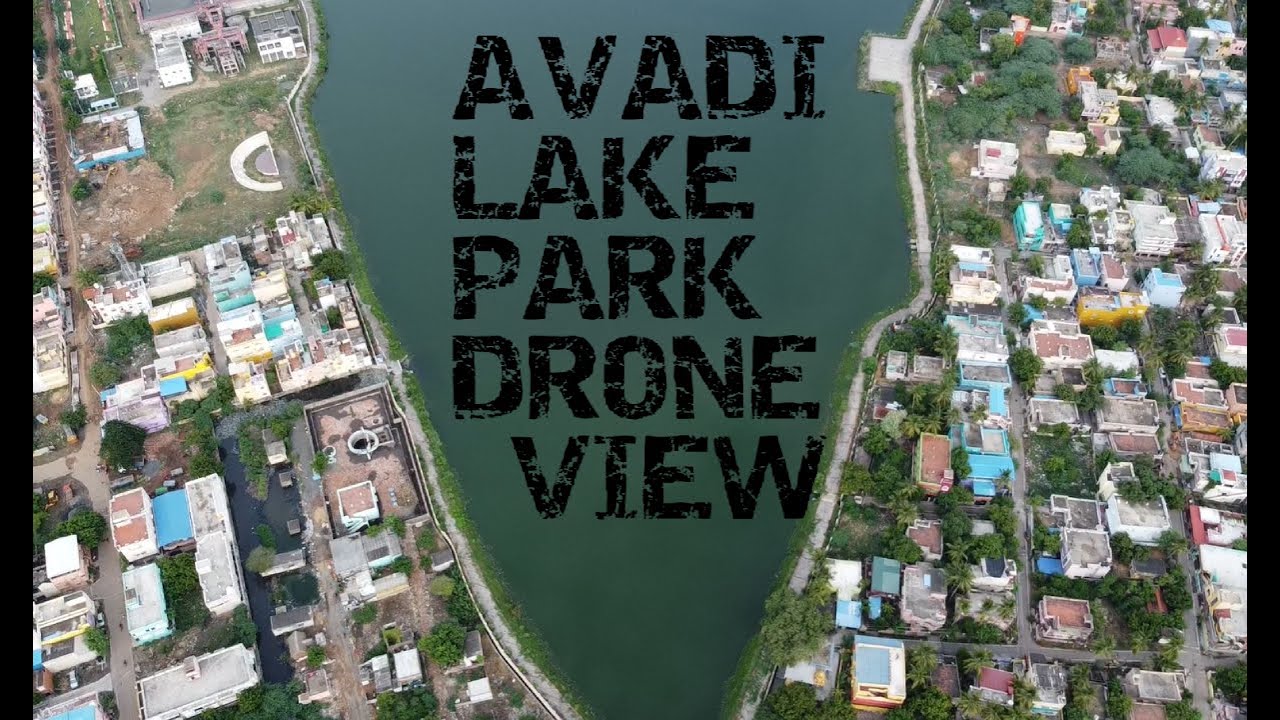 AVADI Paruthipattu Lake Park Drone View | Little South India Lookalike Lake Park| Mavic Mini Footage