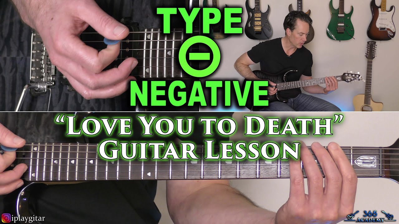 Type O Negative - Love You to Death Guitar Lesson