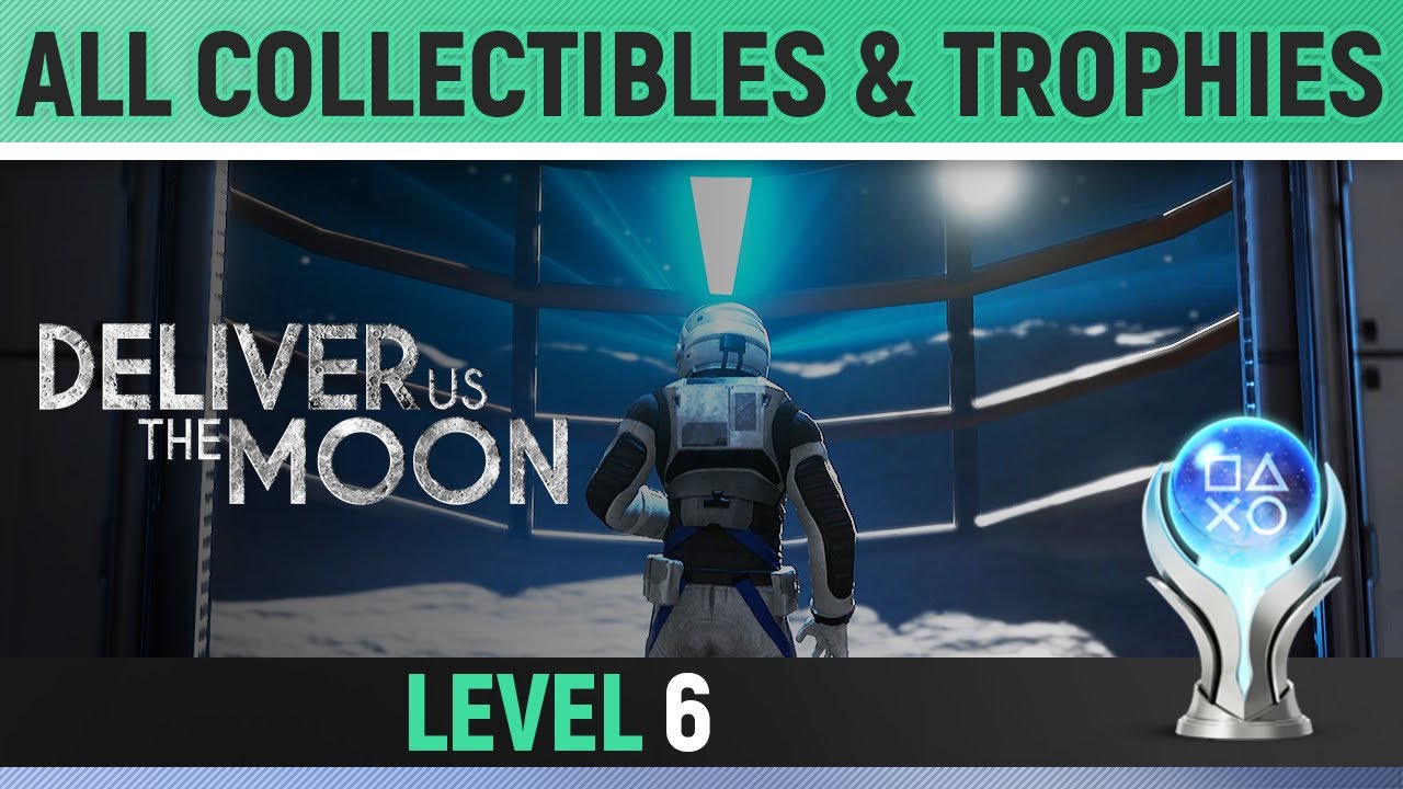 Deliver Us The Moon - All Collectibles and Trophies 🏆 - Level 6 (Tombaugh Facility)