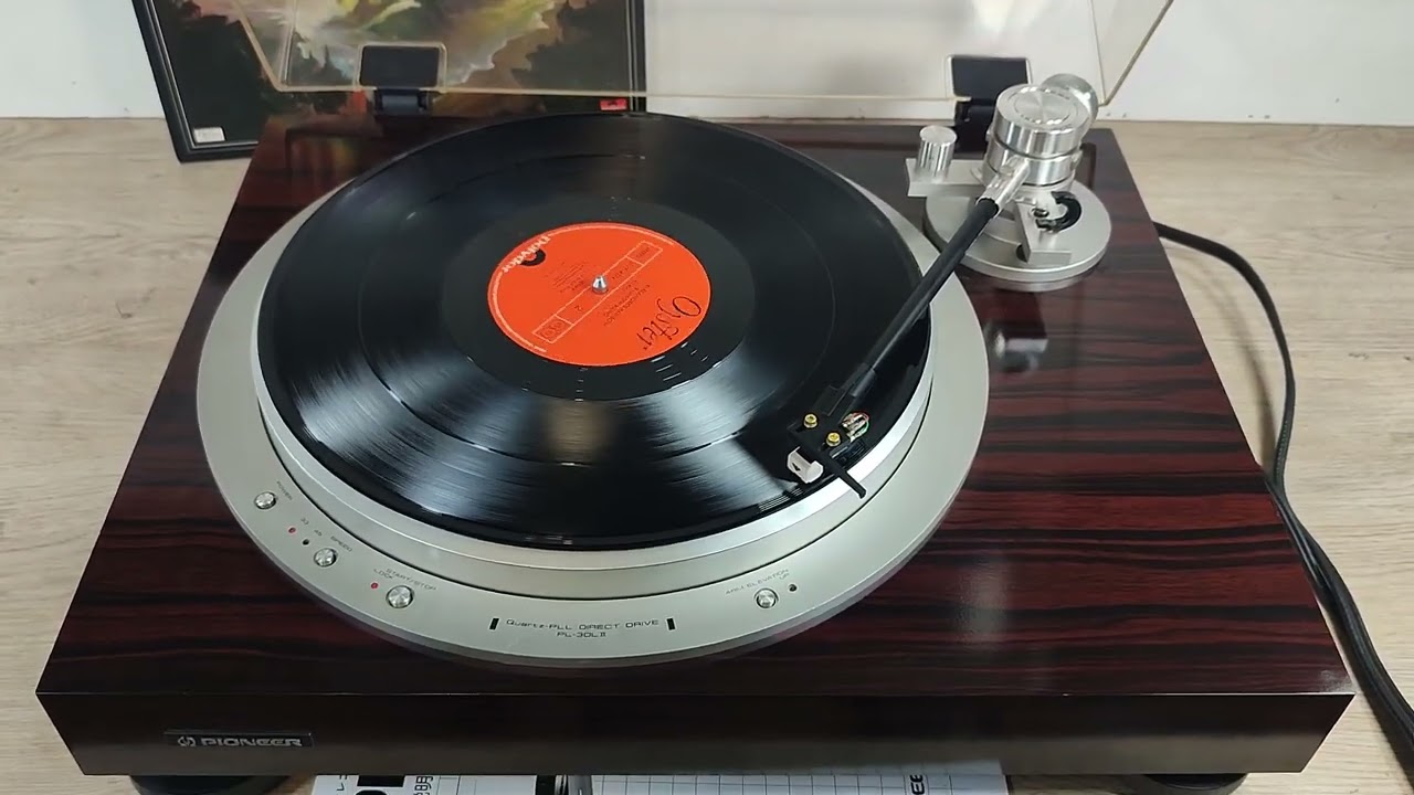 Проигрыватель винила Pioneer PL-30L 2. Made in Japan.Тест.
