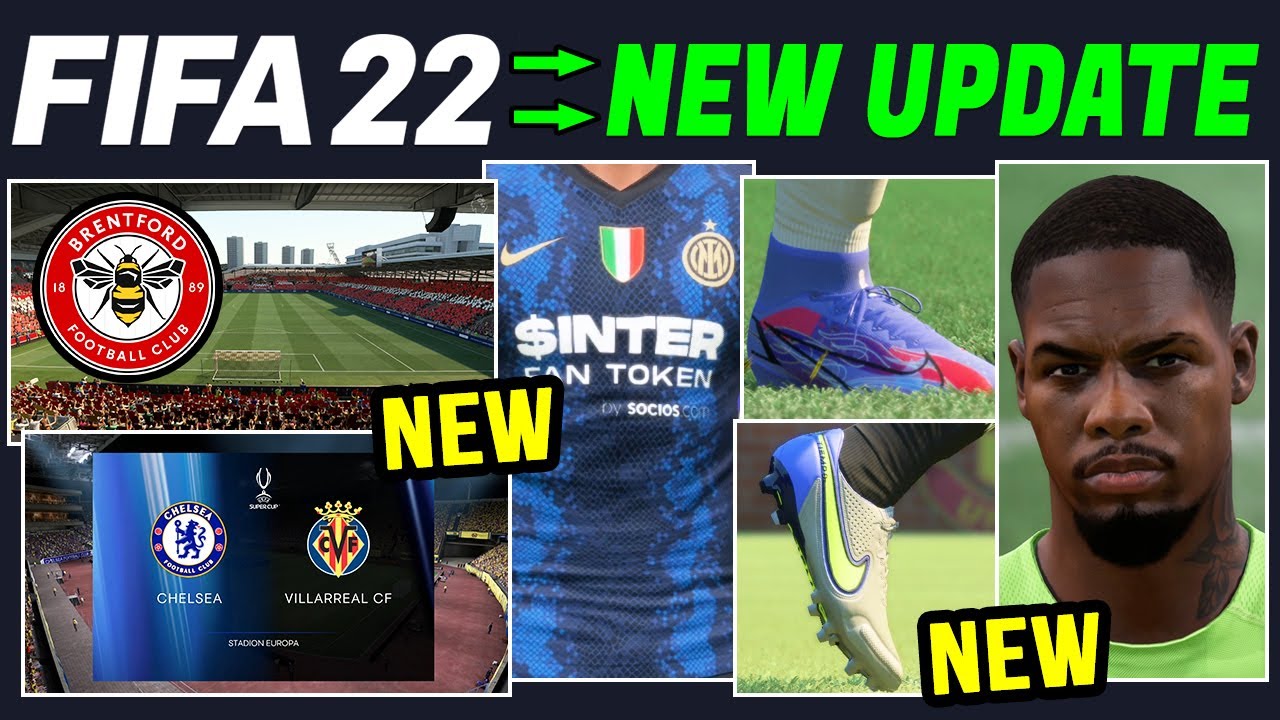 FIFA 22 NEWS | NEW Stadiums, Faces, Boots, Kits, Gameplay & Career Mode Fixes In Title Update #4