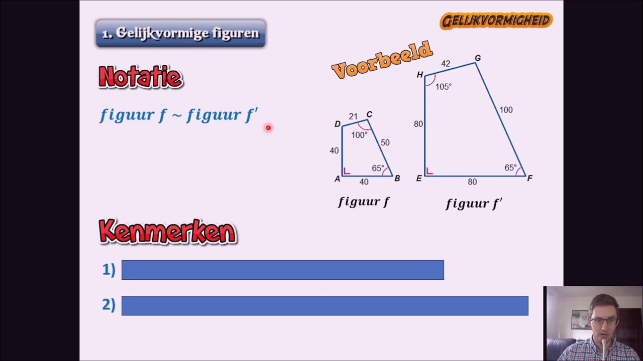 Gelijkvormigheid: 1. Gelijkvormige figuren