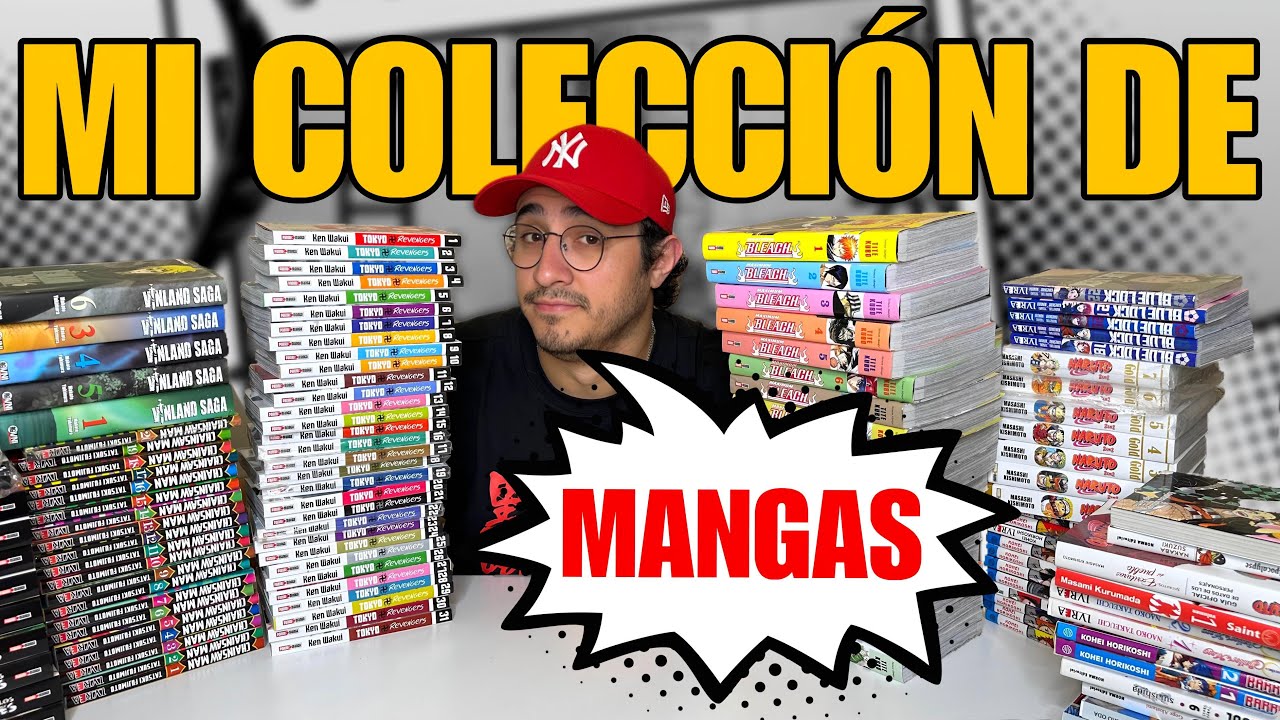 Te enseño mi COLECCIÓN de más de 100 MANGAS 😍