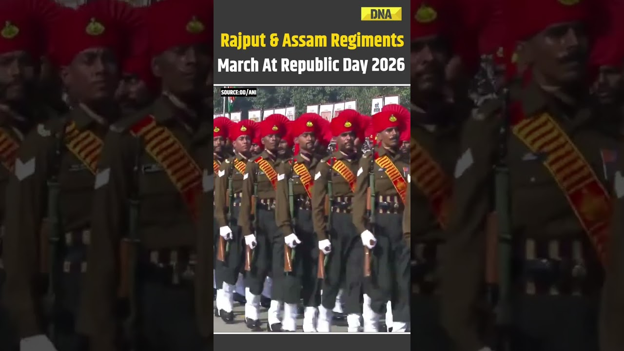Republic Day 2026: Rajput, Assam Regiments March At Republic Day Parade 2026 | Kartavya Path