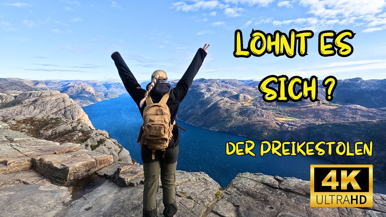 PREIKESTOLEN WANDERUNG 4K - MEIN HIGHLIGHT IN NORWEGEN