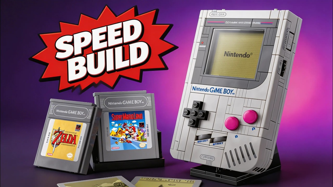 LEGO Game Boy (Set 72046) | Speed Build