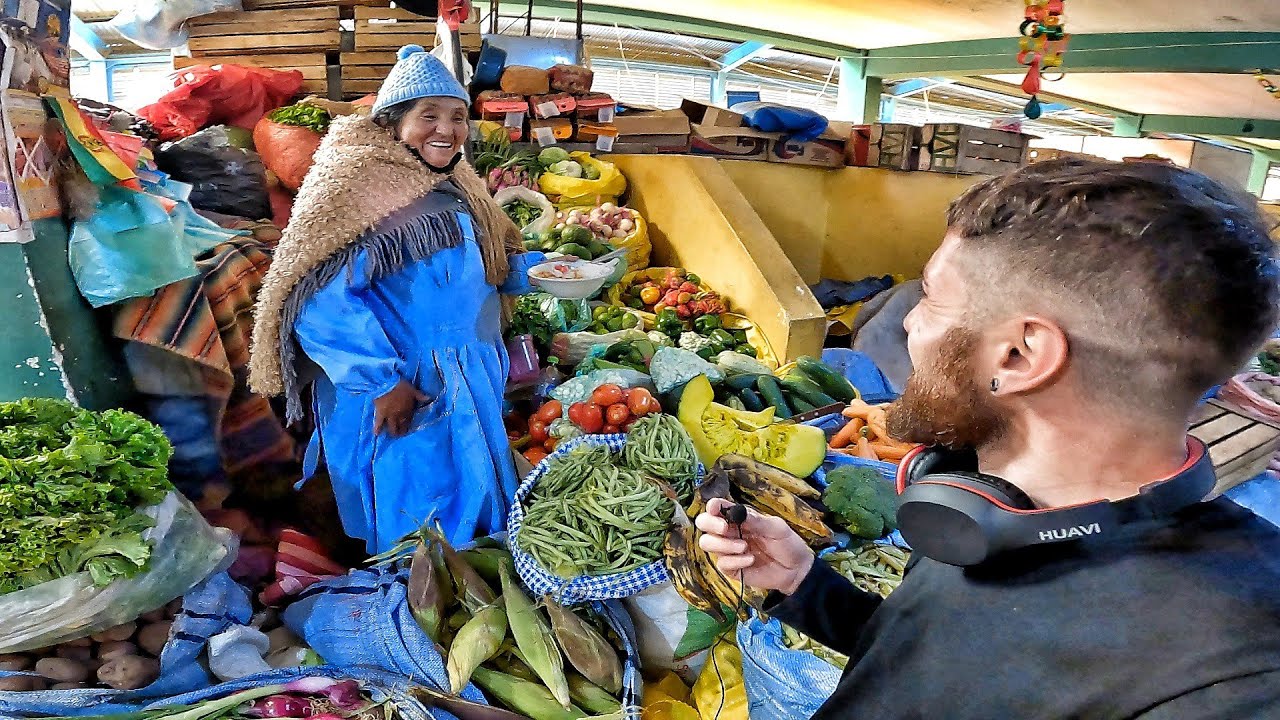 El MERCADO de Los MINEROS 👉 MERCADO CAMPESINO ► Pruebo 