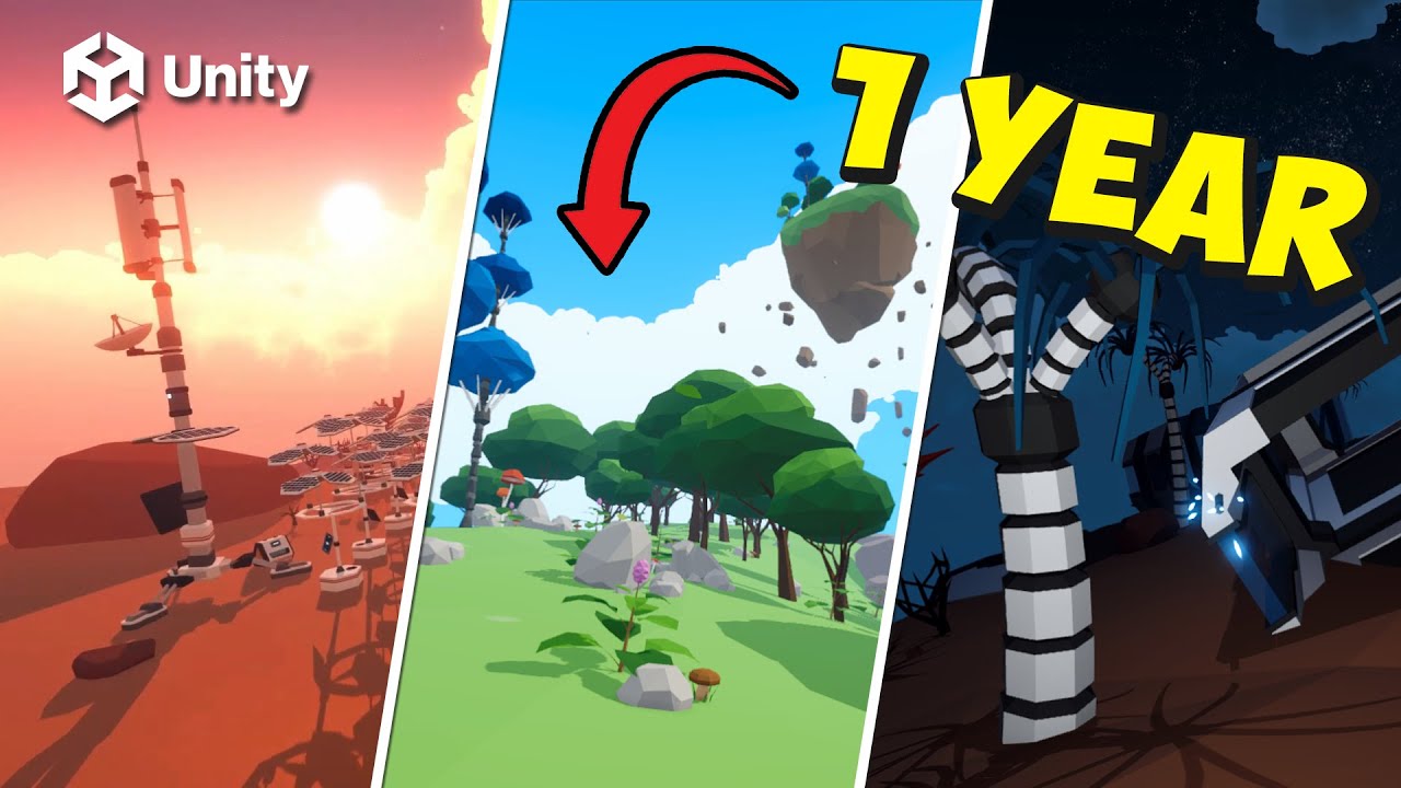 1 Year Progress of My Game!