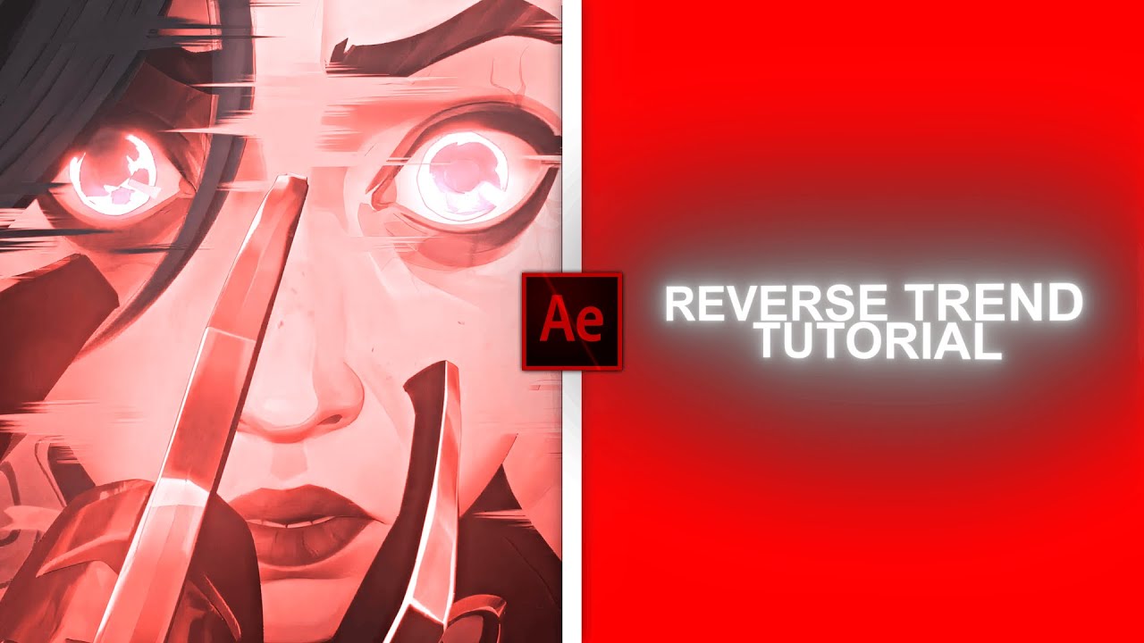 How To Create Reverse Trend Effect In After Effects