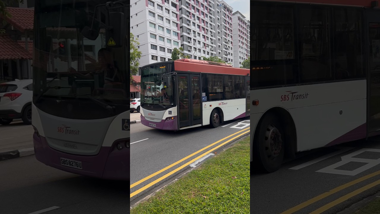 [Cameo] SBS8276U on Service 329 - SBST Scania K230UB Euro IV Batch 2 #sbstransit #SBS8276U