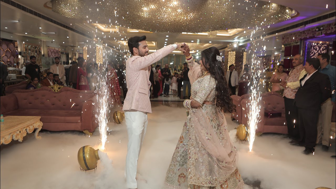 Reception teaser + couple dance performance 🎭 