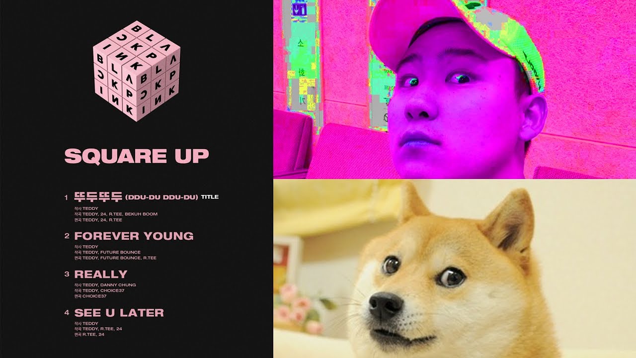 🔴 BLACKPINK 'SQUARE UP' ALBUM FIRST LISTEN LIVE 💜🖤
