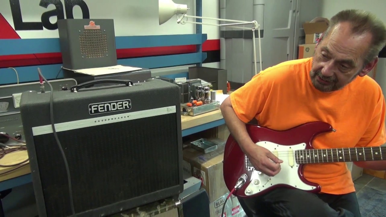 Fender Bass breaker 15 EL84 Tube Guitar Combo amp Repair Demo D-Lab