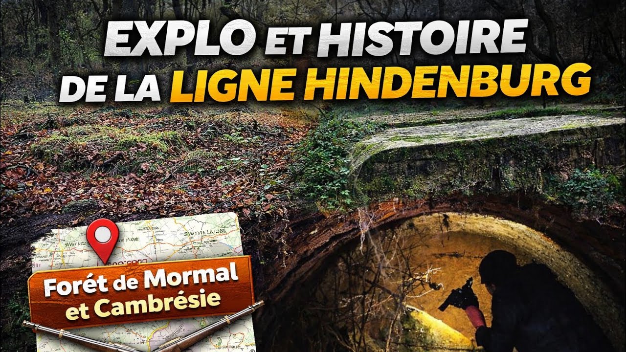 EXPLO ET HISTOIRE DE LA LIGNE HINDENBURG . ( Forêt de Mormal et Cambrésie )
