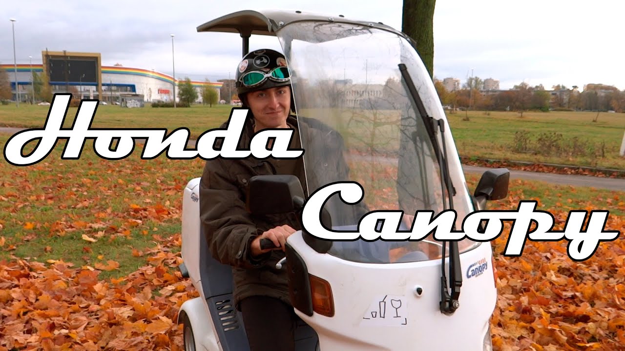Обзор скутера Honda Canopy - непогода нипочём!