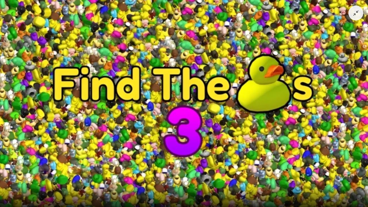 FIND THE DUCK 3 | TEMUKAN BEBEK [ ROBLOX ] #robloxindonesia 