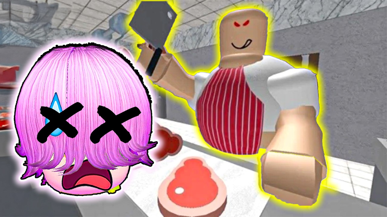 BUTCHER RUN! (Obby) MISTERY Saja Boys K POP DEMON HUNTERS