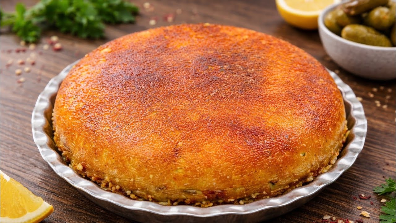 The Crispiest Chicken Tahchin | Golden Persian Saffron Rice Cake