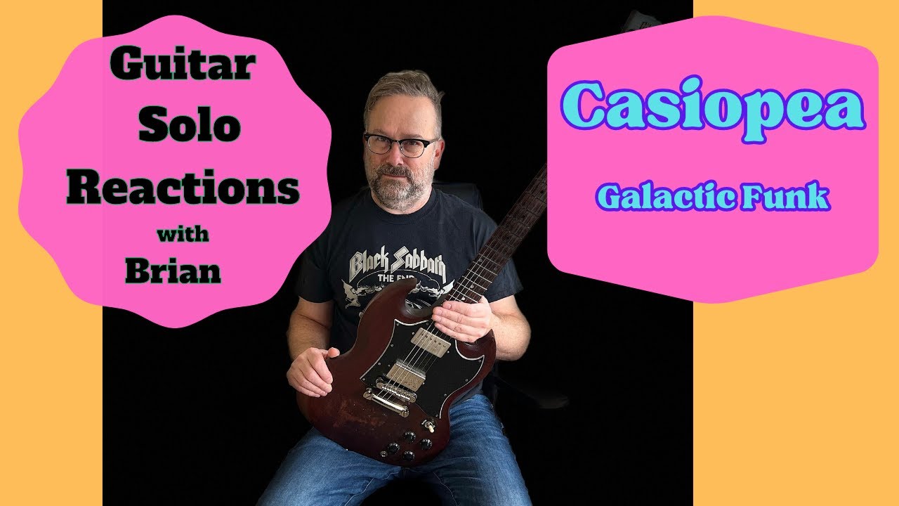 GUITAR SOLO REACTIONS ~ CASIOPEA ~ Galactic Funk