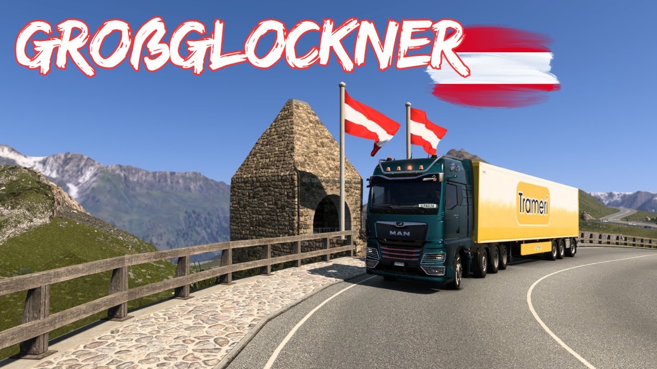 Driving through Großglockner | Realistic Truck Driving | Euro Truck Simulator 2