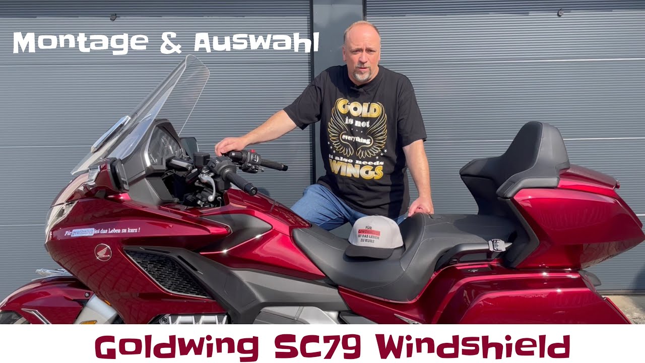 #5GoT Goldwing SC79 Windshield Erfahrung verschiedene Größen & Montage