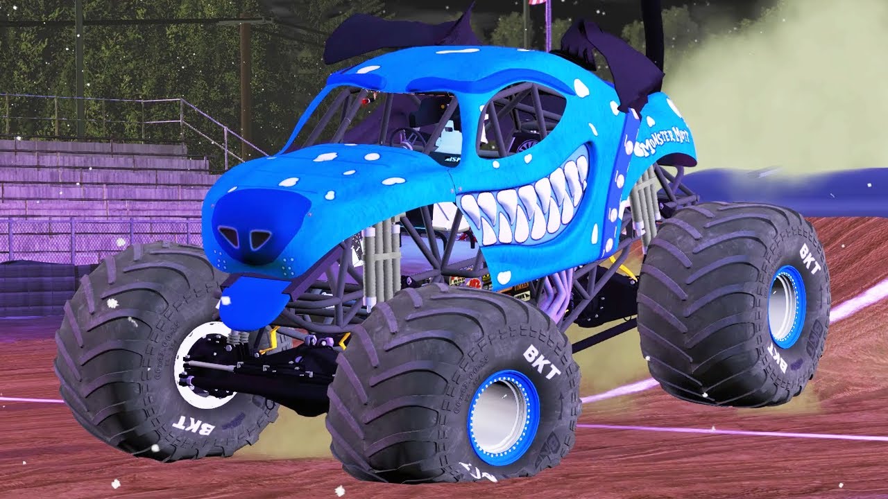 20 Truck Christmas Fairgrounds Freestyle - BeamNG.Drive Monster Jam