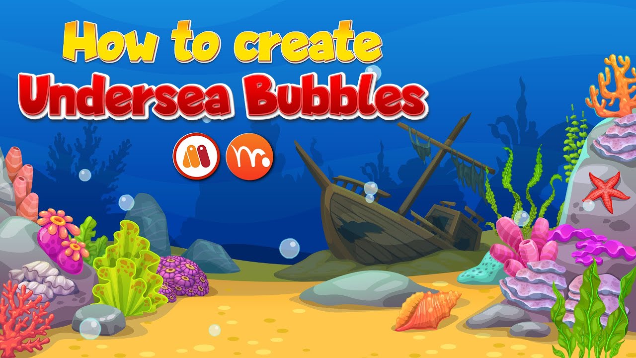How to create undersea bubbles | Moho | Rigged Animation